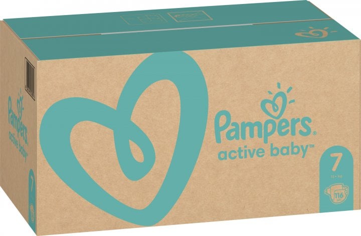 Підгузки Pampers Active Baby 7 (15+ кг), 116 шт. - фото 2