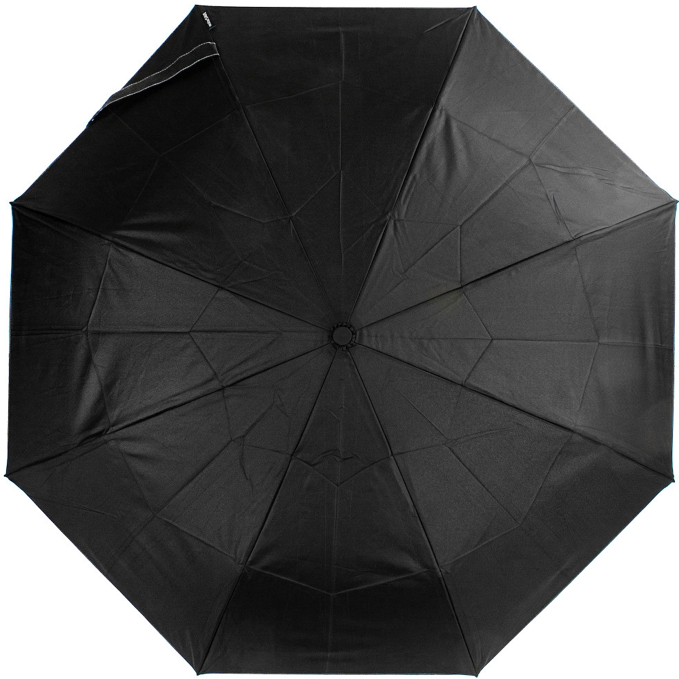 Жіноча складана парасолька напівавтомат Fare чорна - фото 1
