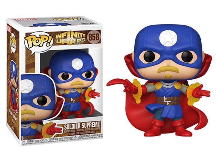 Фігурка Фанко Поп Найбільший Солдат Funko Pop Infinity Wars Нескінченні війни Soldier Supreme 10 см FP M 858 - фото 2