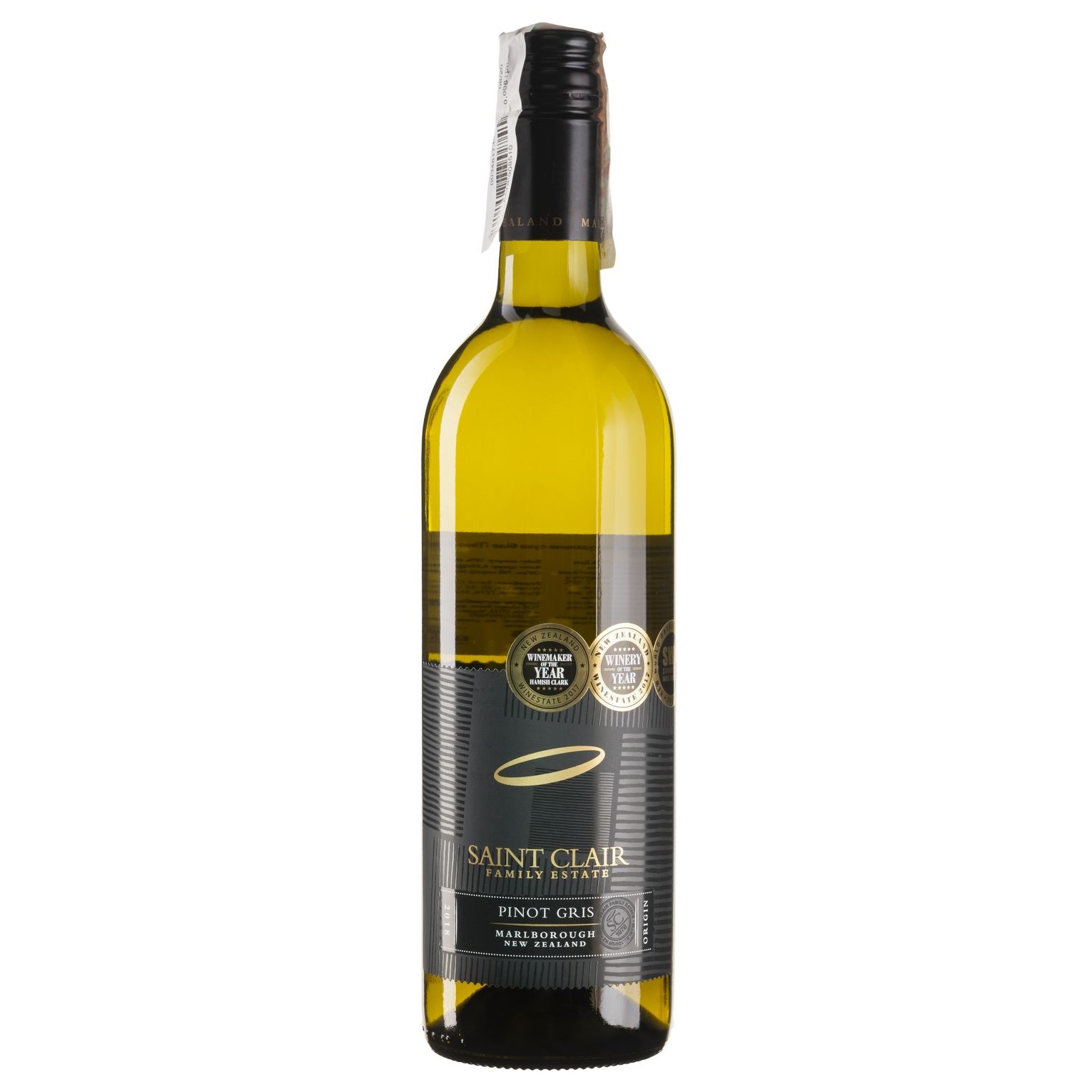 Вино Saint Clair Pinot Gris Marlborough, белое, сухое, 0,75 л - фото 1