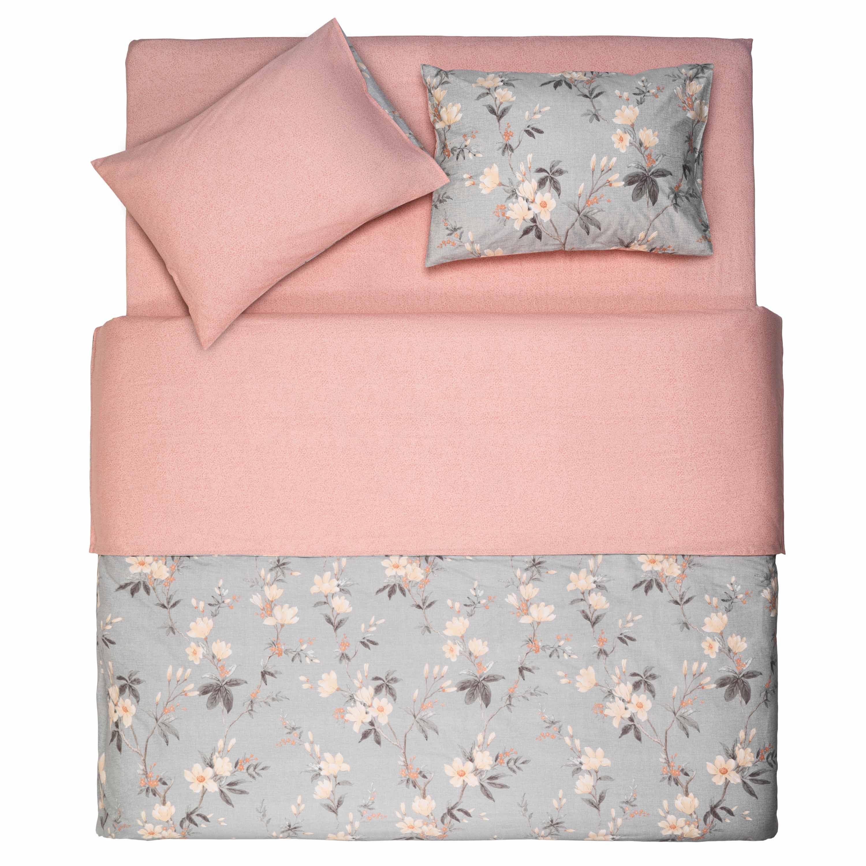 Комплект постельного белья Ardesto Gloria сатин двуспальный евро розовый (ART2022FP) - фото 4