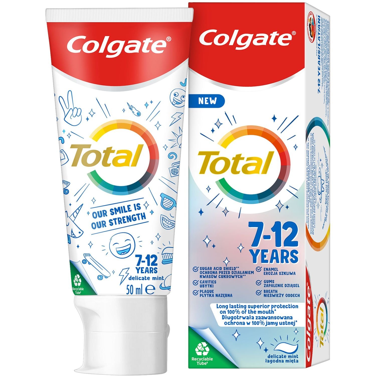 Зубная паста Colgate Total Junior Toothpaste kids 50 мл - фото 6
