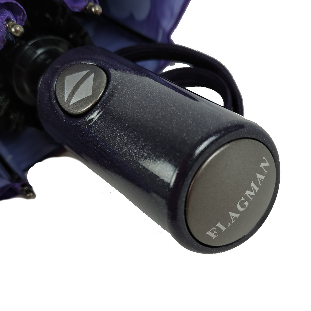 Жіноча складана парасолька напівавтомат The Best 98 см фіолетова - фото 7