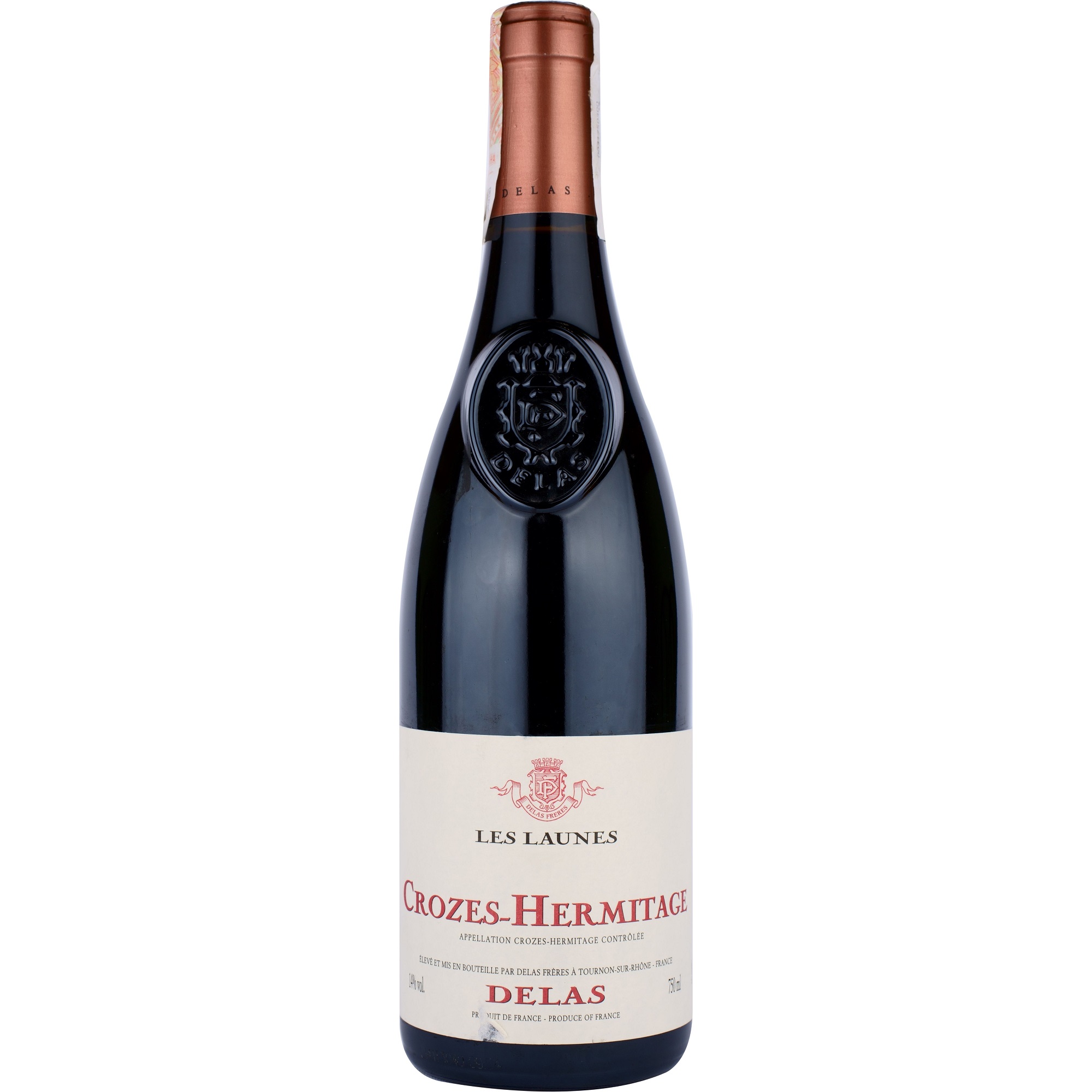 Вино Delas Crozes-Hermitage Les Launes Rouge, красное, сухое, 0,75 л - фото 1