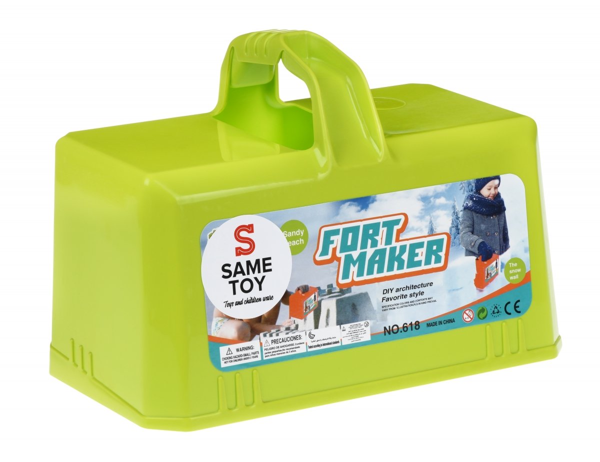 Фото - Игрушки для песочницы Same Toy Ігровий набір  Snow Fort Maker 2 в 1 зелений  (618Ut-1)