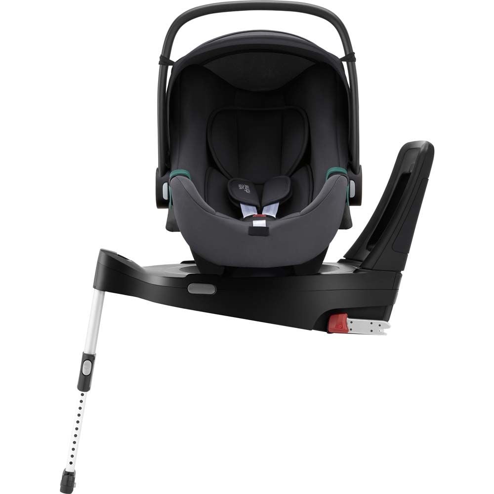 Автокресло Britax Romer Baby-Safe 3 i-Size Midnight Grey, с платформой Flex Base, серое (2000035083) - фото 2