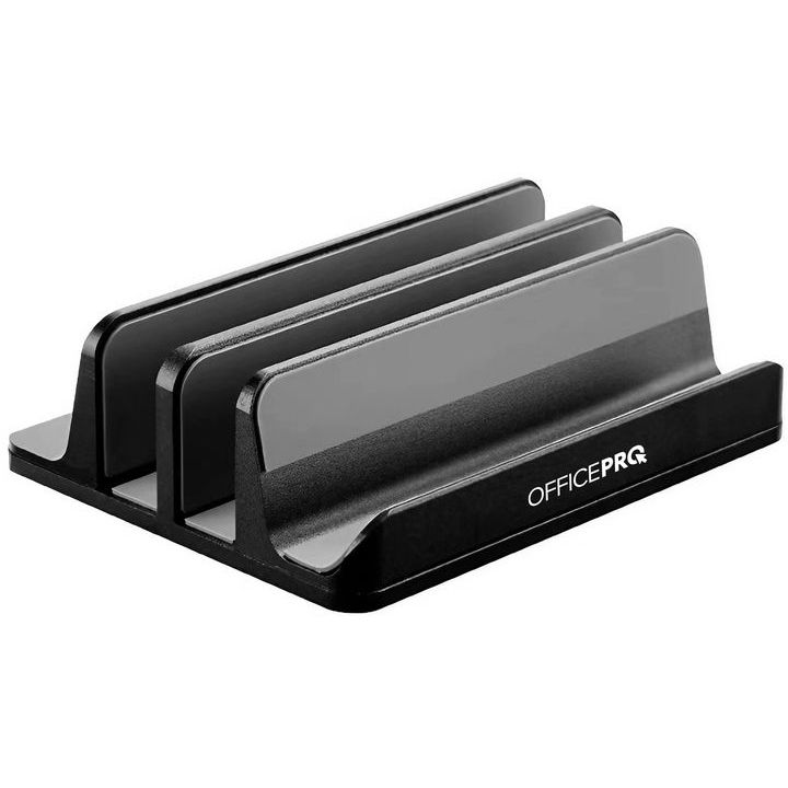 Вертикальная подставка для ноутбука OfficePro LS730B Aluminium alloys Black (LS730B) - фото 1