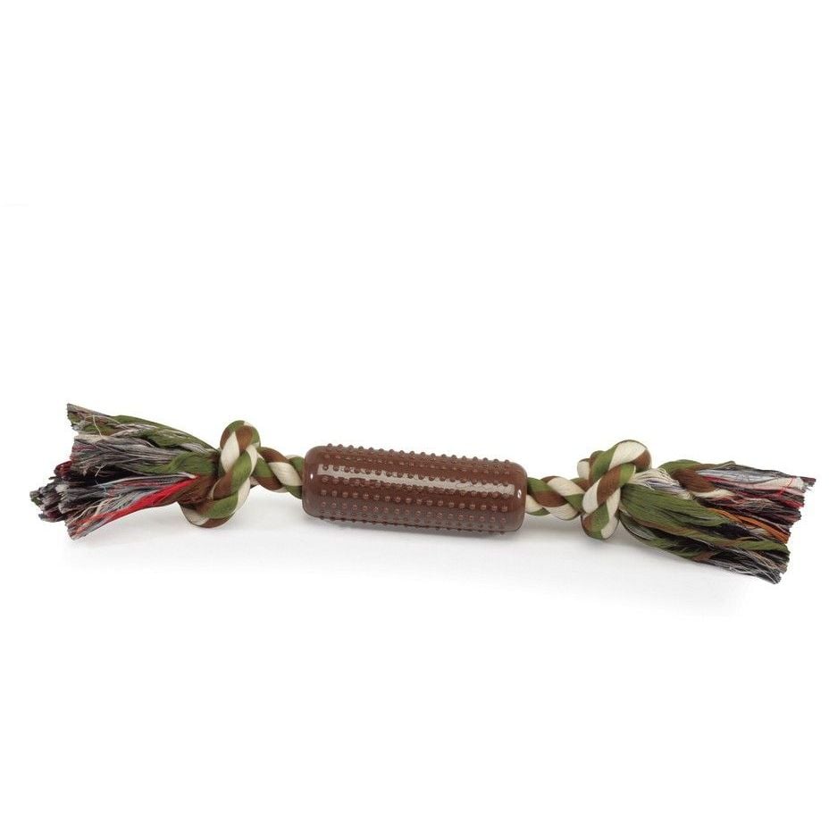 Іграшка для собак Camon хлопковая веревка с цилиндром, 41 см - фото 2