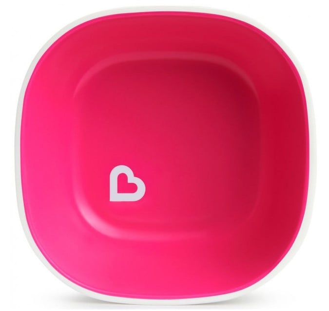 Набір мисок Munchkin Splash Bowls, рожевий з фіолетовим, 2 шт. (46725.02) - фото 3
