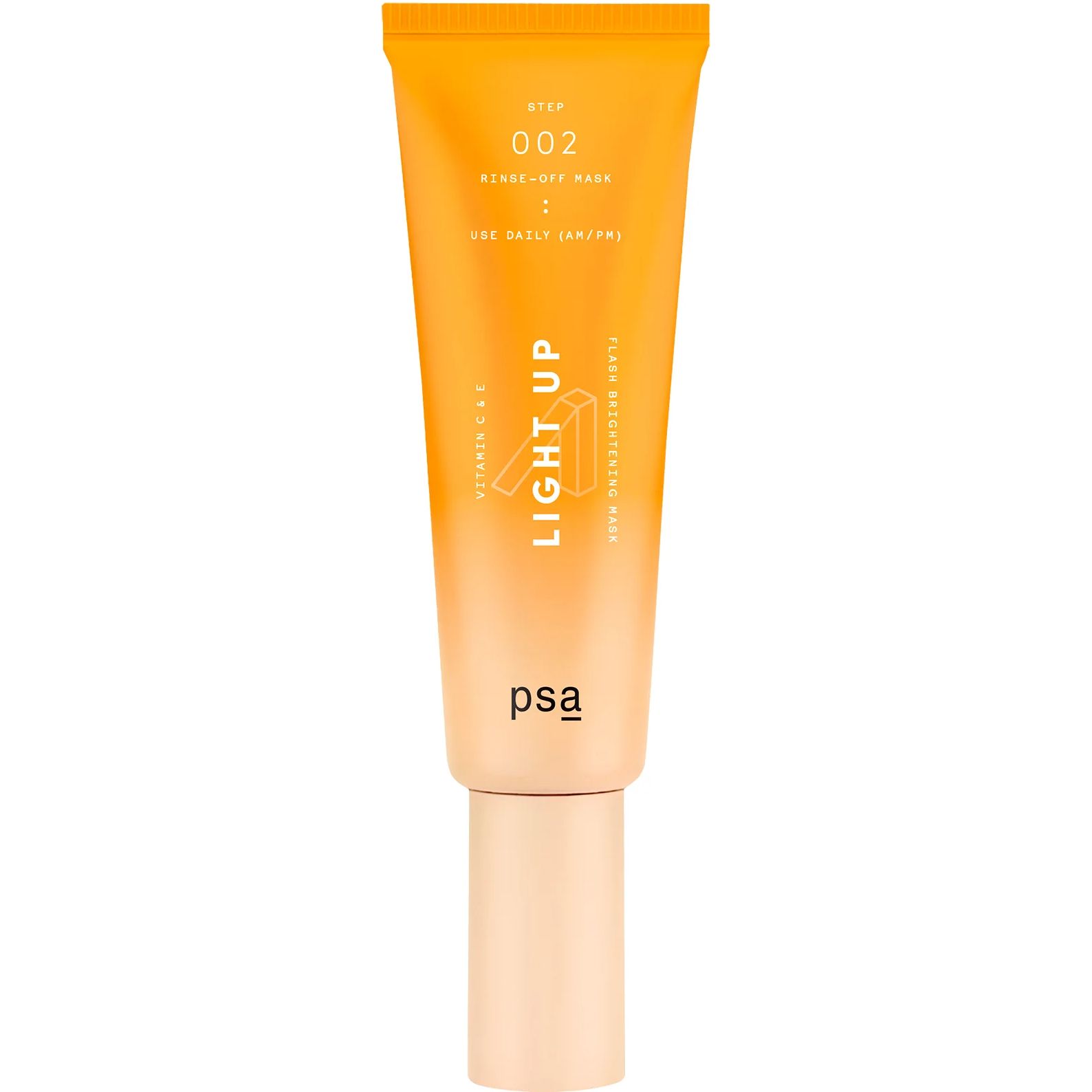 Осветительная маска для лица PSA Light Up Vitamin C & E Flash Brightening Mask 50 мл - фото 1