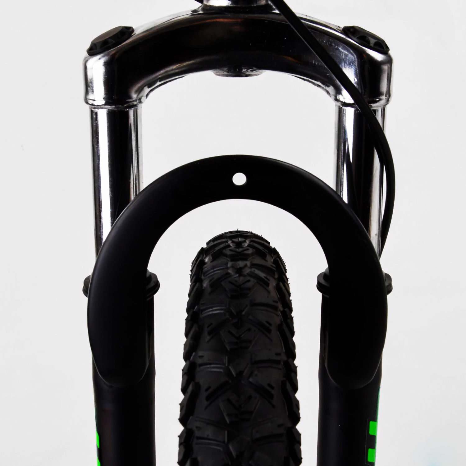 Детский спортивный велосипед Corso 20 дюймов черно-зеленый 231938 - фото 7