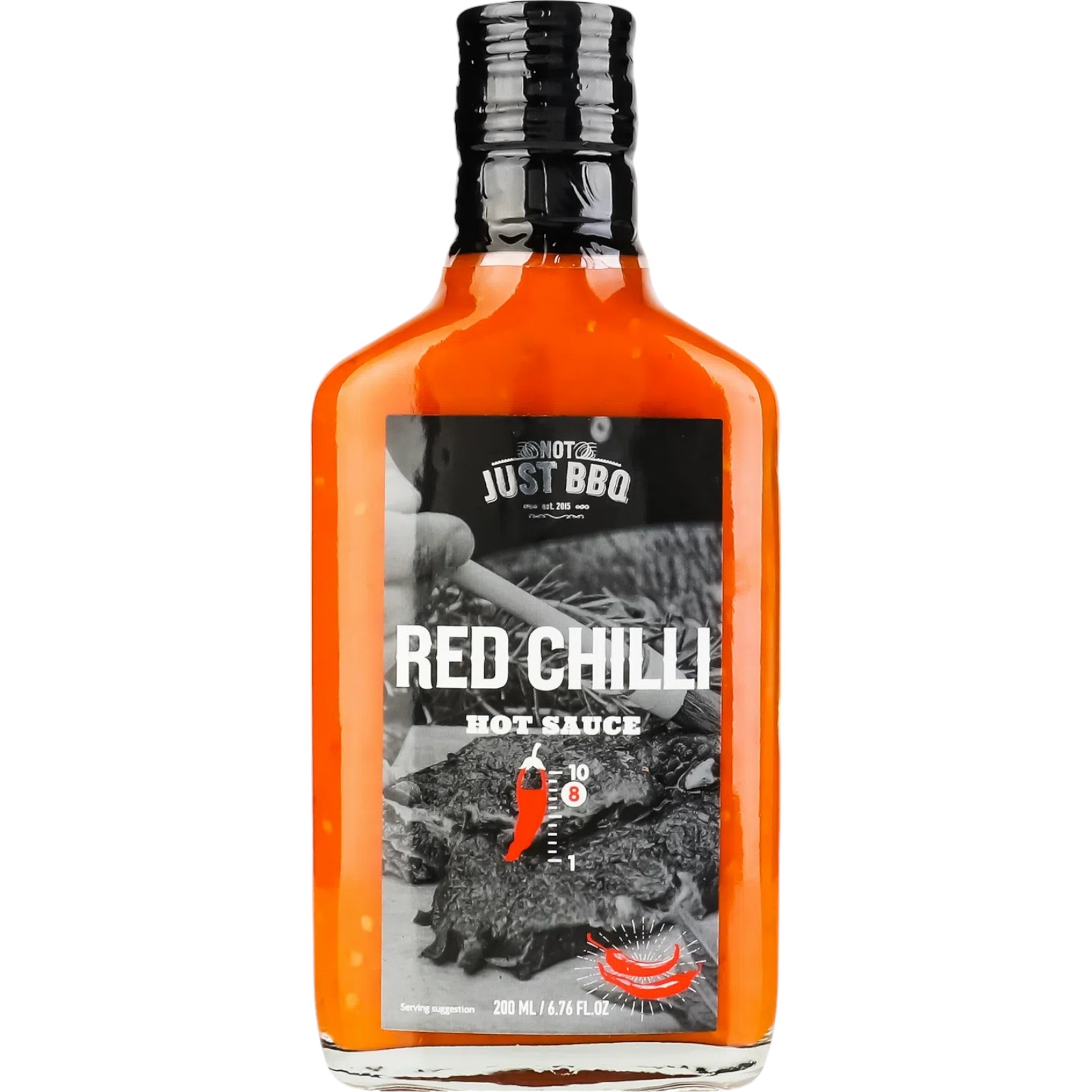 Соус Not Just BBQ Red Chili Hot Sauce гострий з червоним чилі 200 мл - фото 1