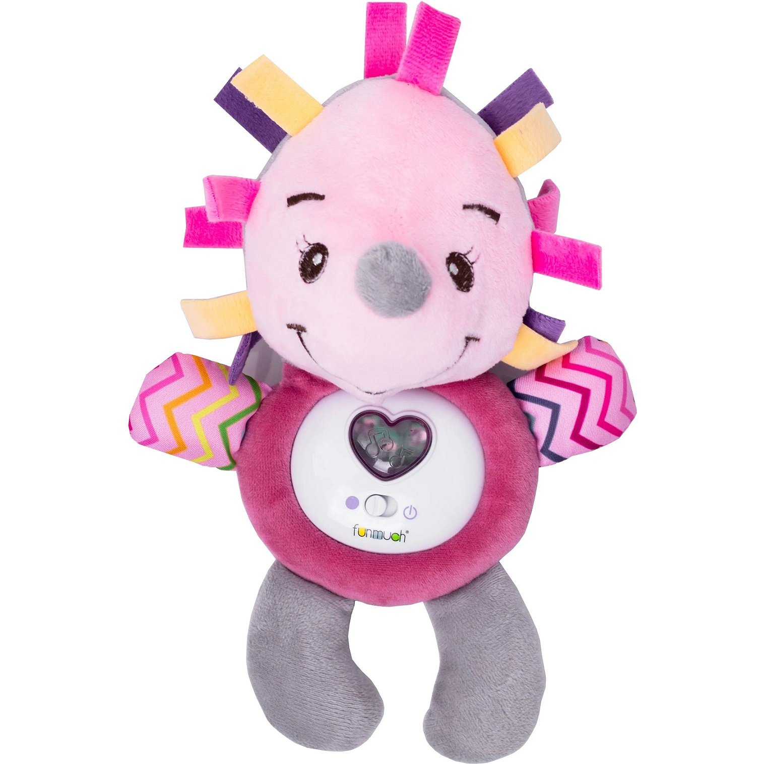 Мягкая игрушка Funmuch Baby Ежик, с музыкальными и световыми эффектами (FM888-5) - фото 1