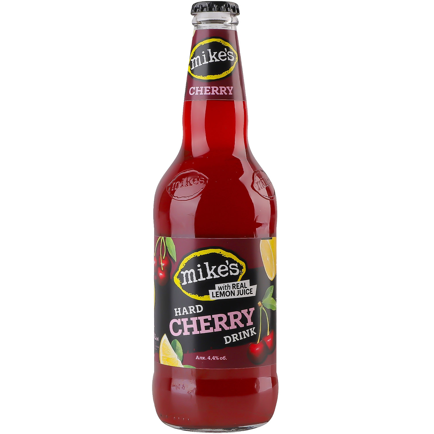 Пиво Mike's Hard Drink Cherry 4.4% 0.43 л - фото 1
