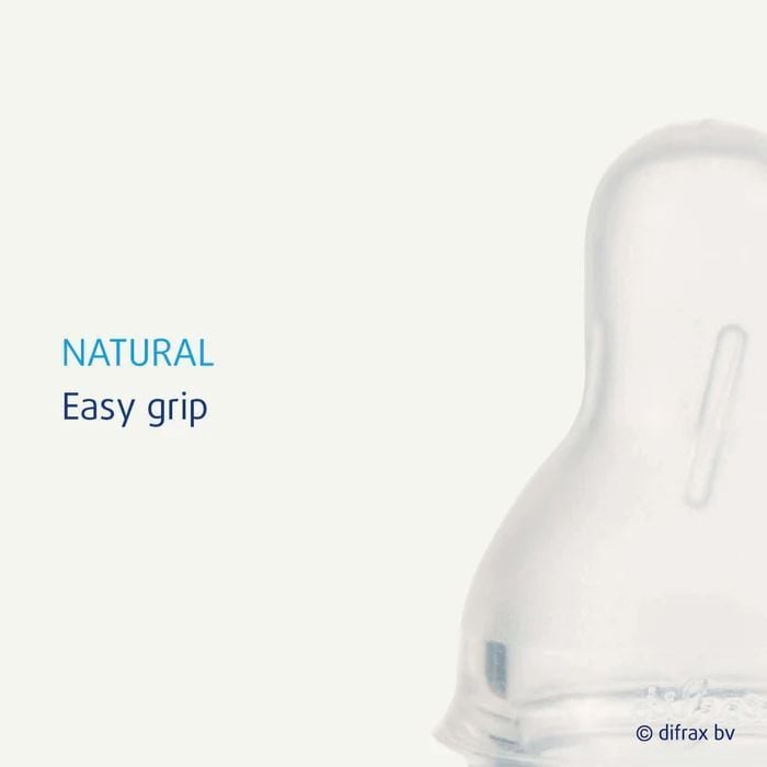 Соска силіконова Difrax S-bottle Natural середня 2 шт. (672) - фото 2