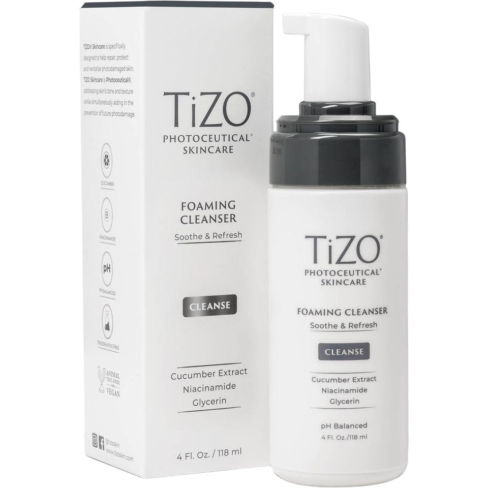 Пінка для вмивання TiZO Foaming Cleanser 118 мл - фото 1