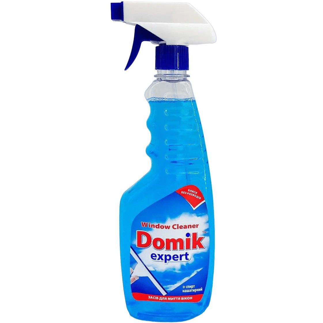 Средство-спрей для мытья окон Domik expert с нашатырным спиртом, 750 мл - фото 1