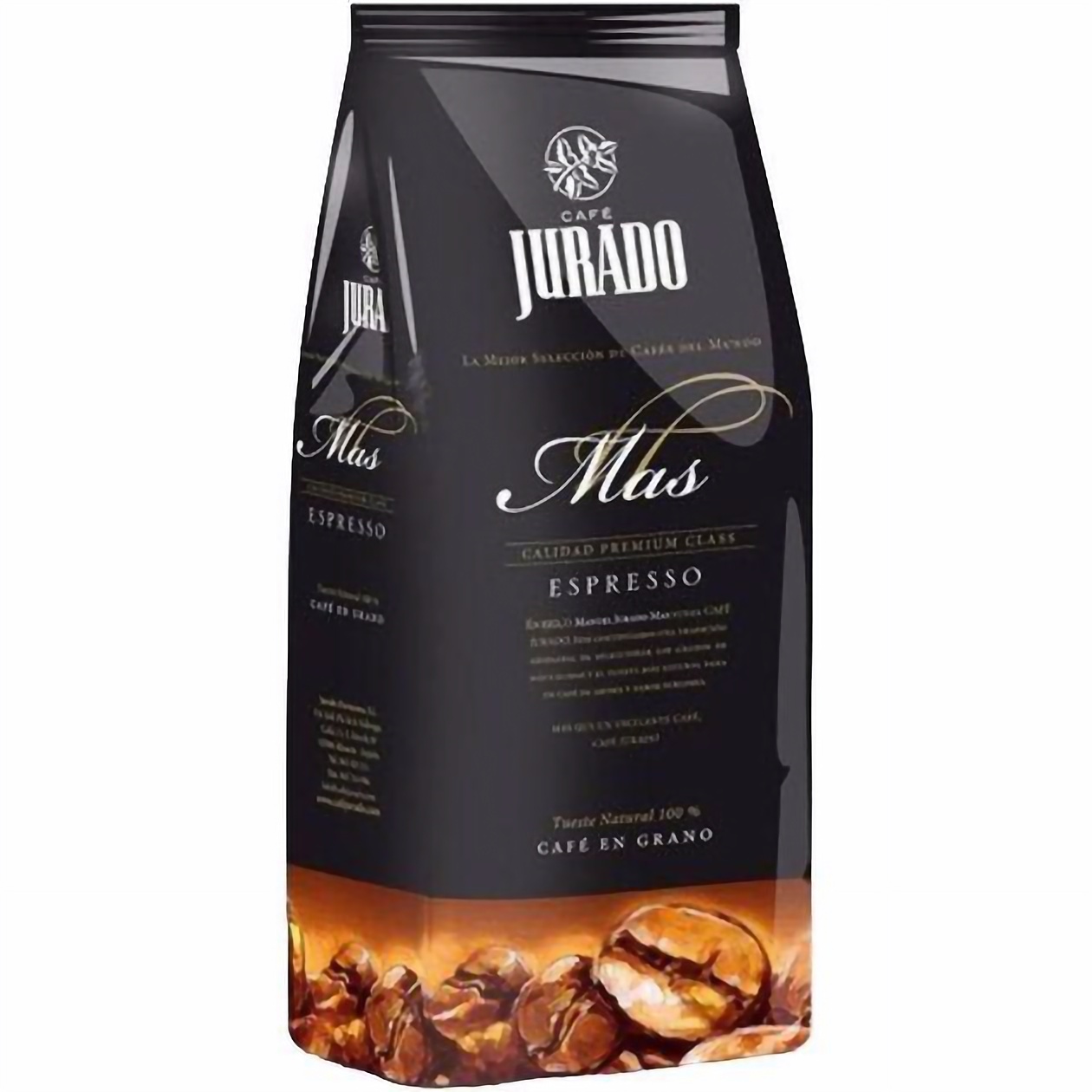 Кофе в зернах Jurado Espresso Tueste Natural Mas 1 кг - фото 1