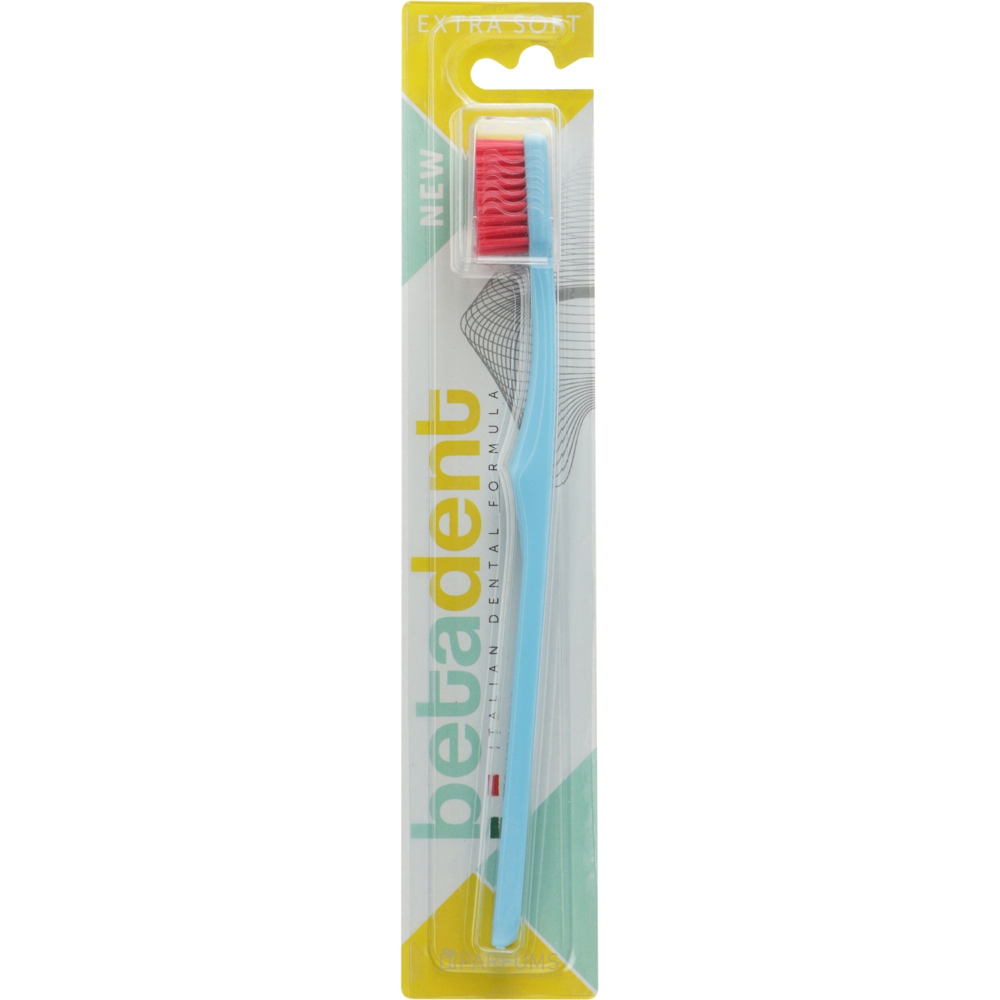 Зубная щетка Betadent Extra Soft для чувствительных зубов голубая - фото 1