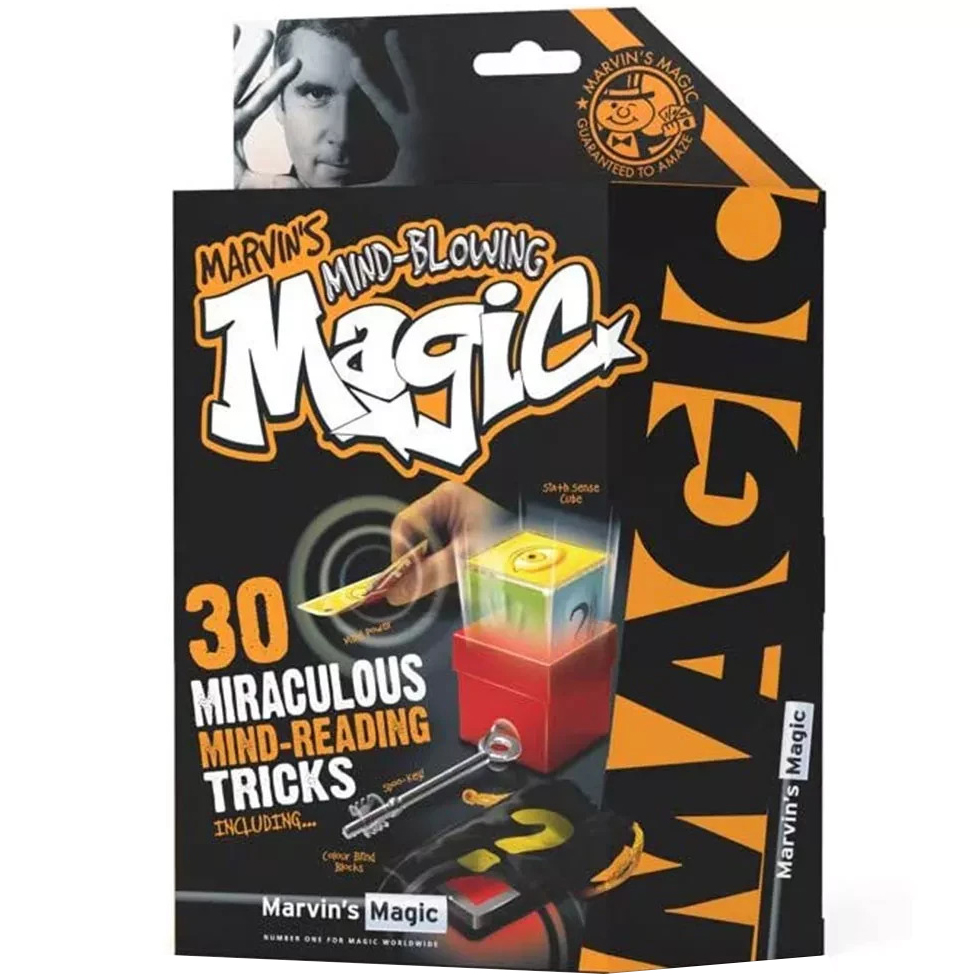 Набор с фокусами Marvin's Magic Потрясающая магия. 30 удивительных фокусов по чтению мыслей (MMB5726) - фото 1