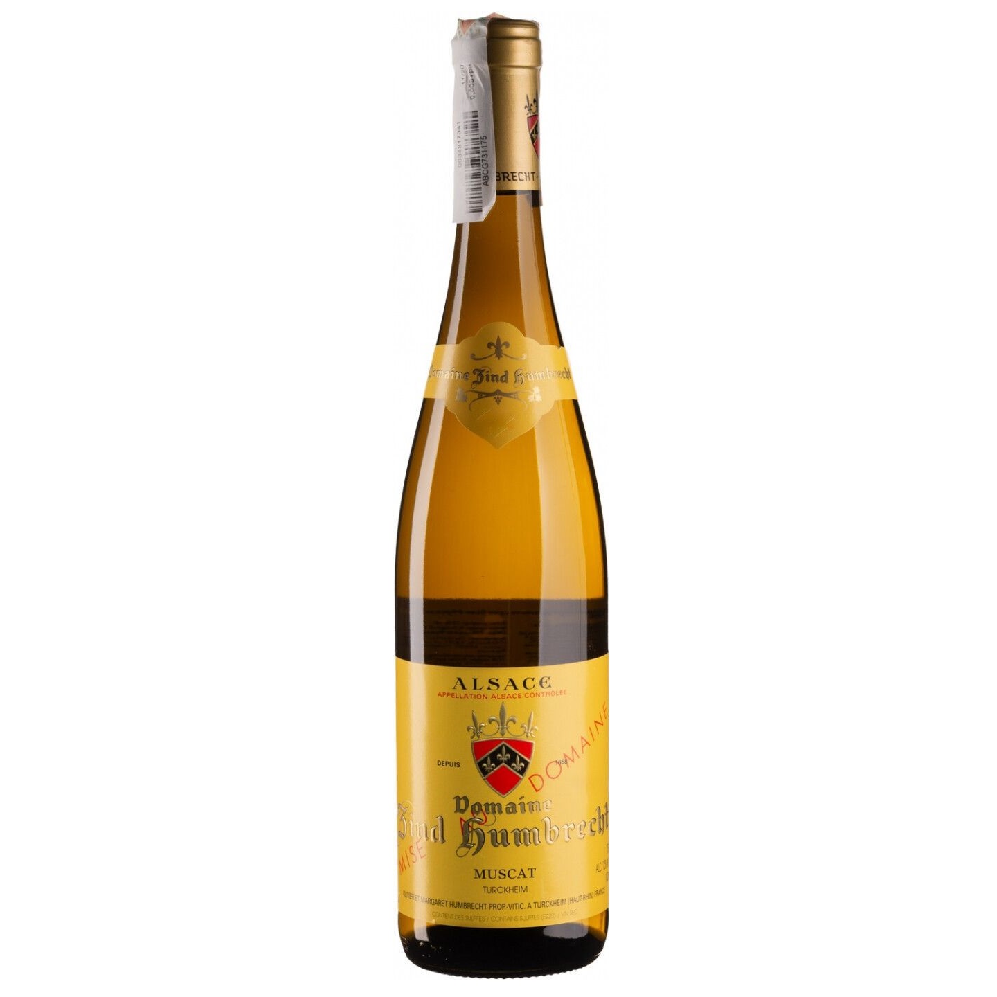 Вино Zind-Humbrecht Muscat Turckheim 2020, белое, сухое, 0,75 л (W8147) - фото 1