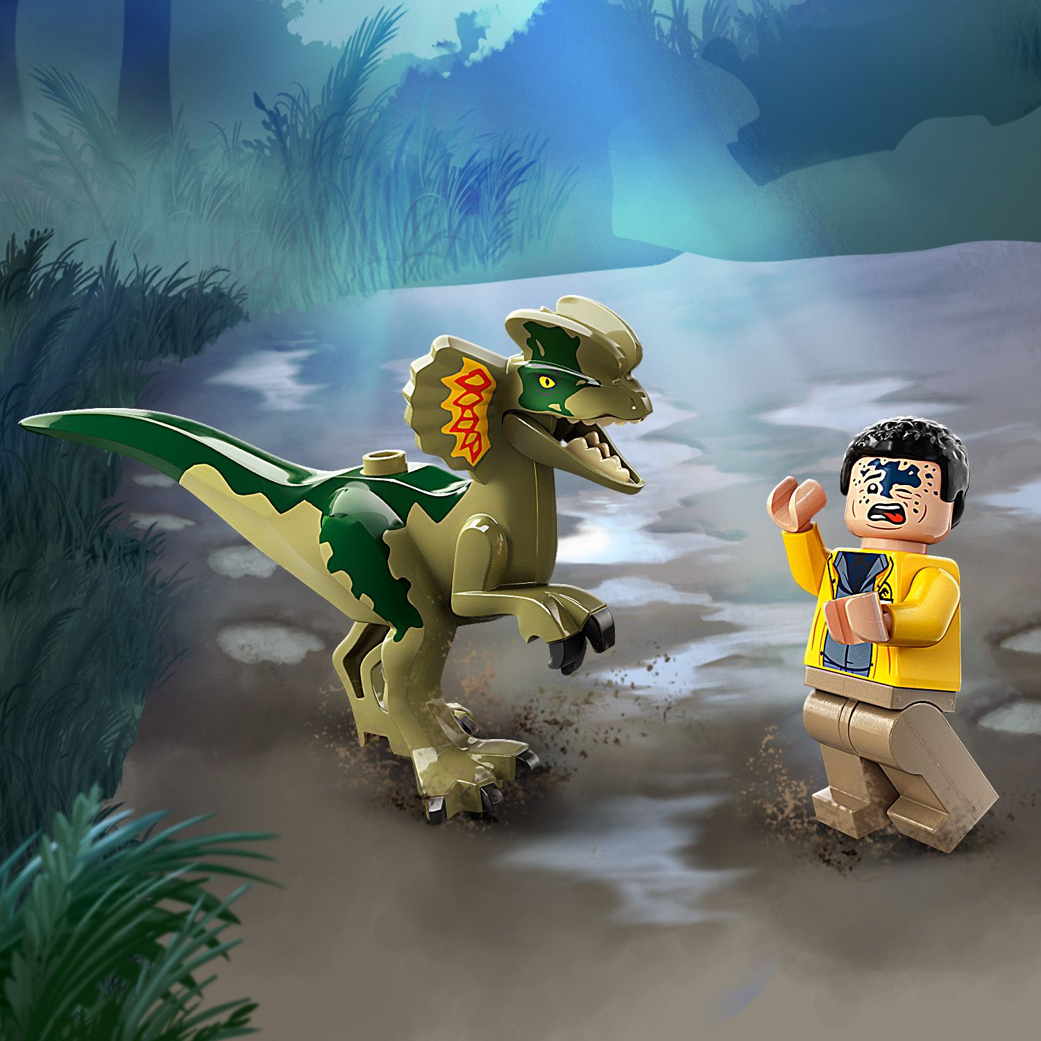 Конструктор LEGO Jurassic World Засада дилофозавра, 211 деталь (76958) - фото 6