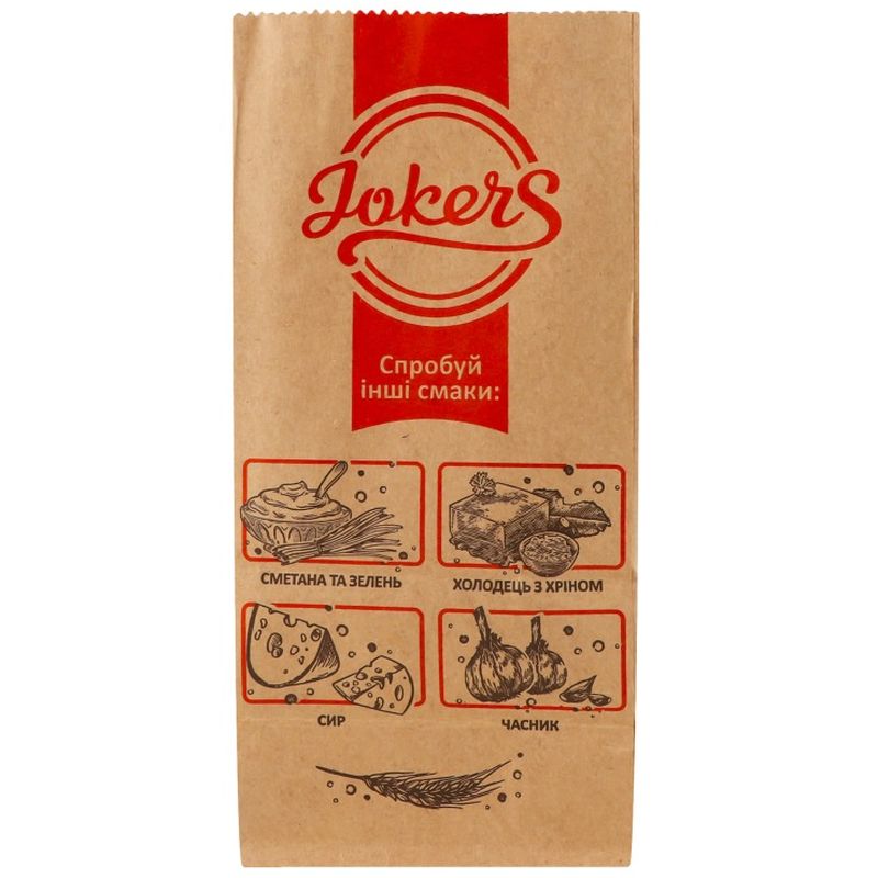 Грінки Jokers Slice Житньо-пшеничні зі смаком Бекон 90 г (942026) - фото 4