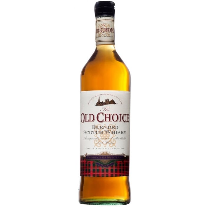 Віскі Dilmoor Old Choice Blended Scotch Whisky 40% 1 л - фото 1
