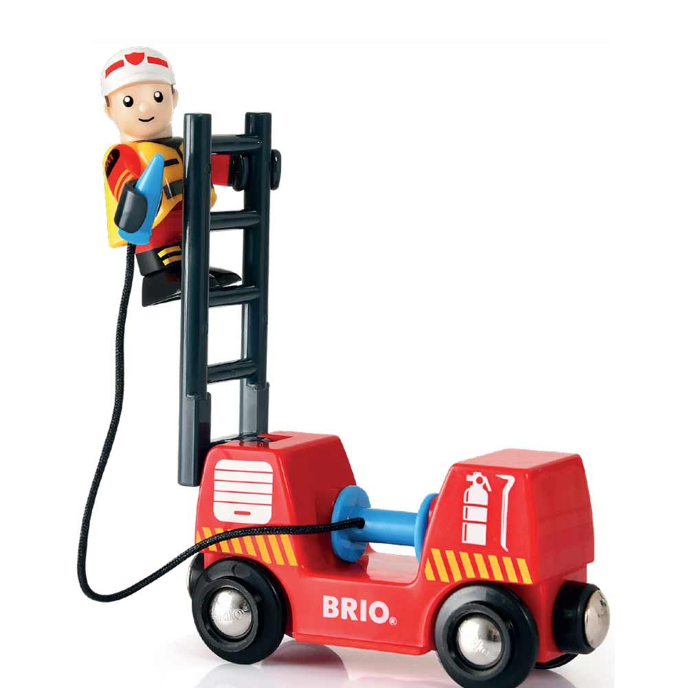 Дитяча залізниця Brio Пожежна станція (33815) - фото 7