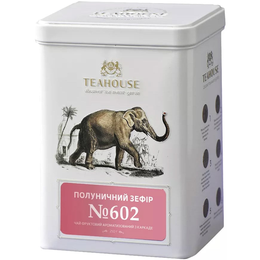 Чай Teahouse Полуничний Зефір №602, 250 г - фото 1