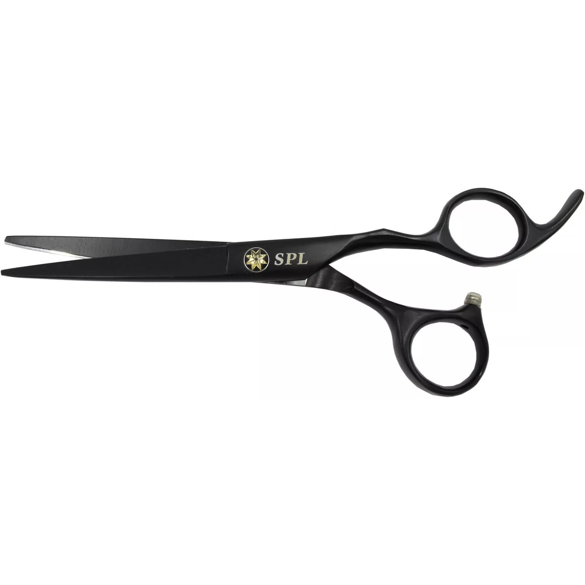 Ножиці перукарські SPL, 6.0 дюймів, чорні - фото 2