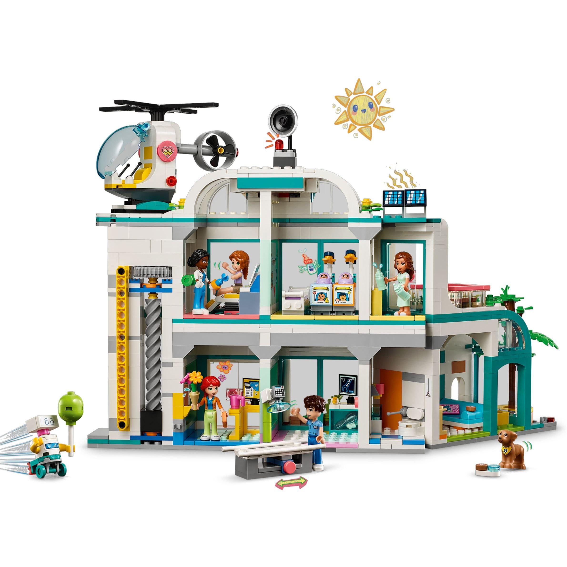 Конструктор LEGO Friends Лікарня в Хартлейк-Сіті 1045 деталі (42621) - фото 5