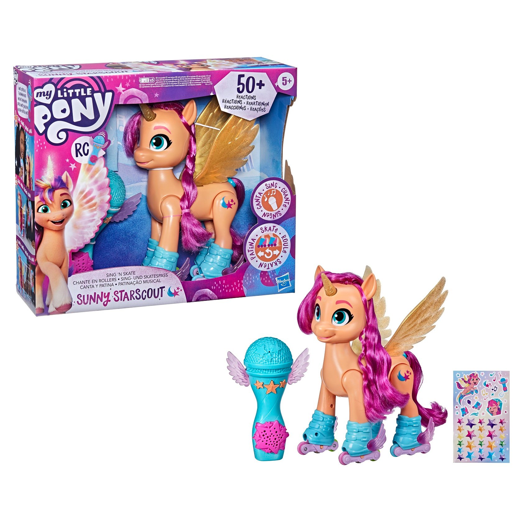 Интерактивная игрушка Hasbro My Little Pony Санни СтарСкаут, англ. язкык (F1786) - фото 2