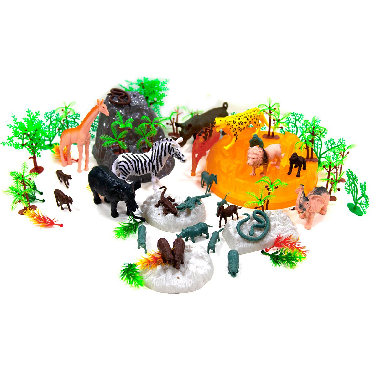 Игровой набор Fun Banka Дикие животные, 57 предметов (320063-UA) - фото 3