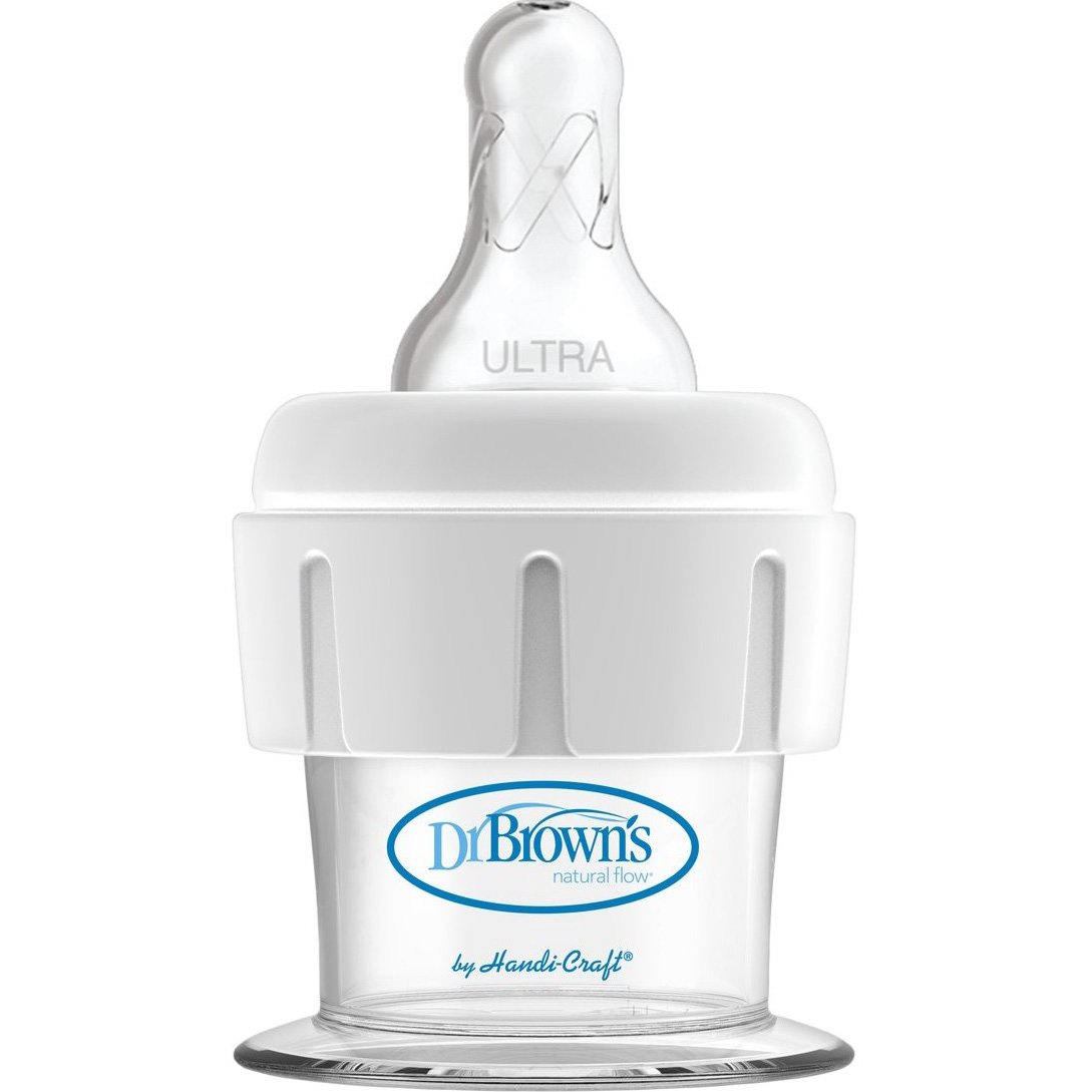 Бутылочка Dr. Brown's для кормления недоношенных детей, соска Ultra-Preemie, 15 мл - фото 1