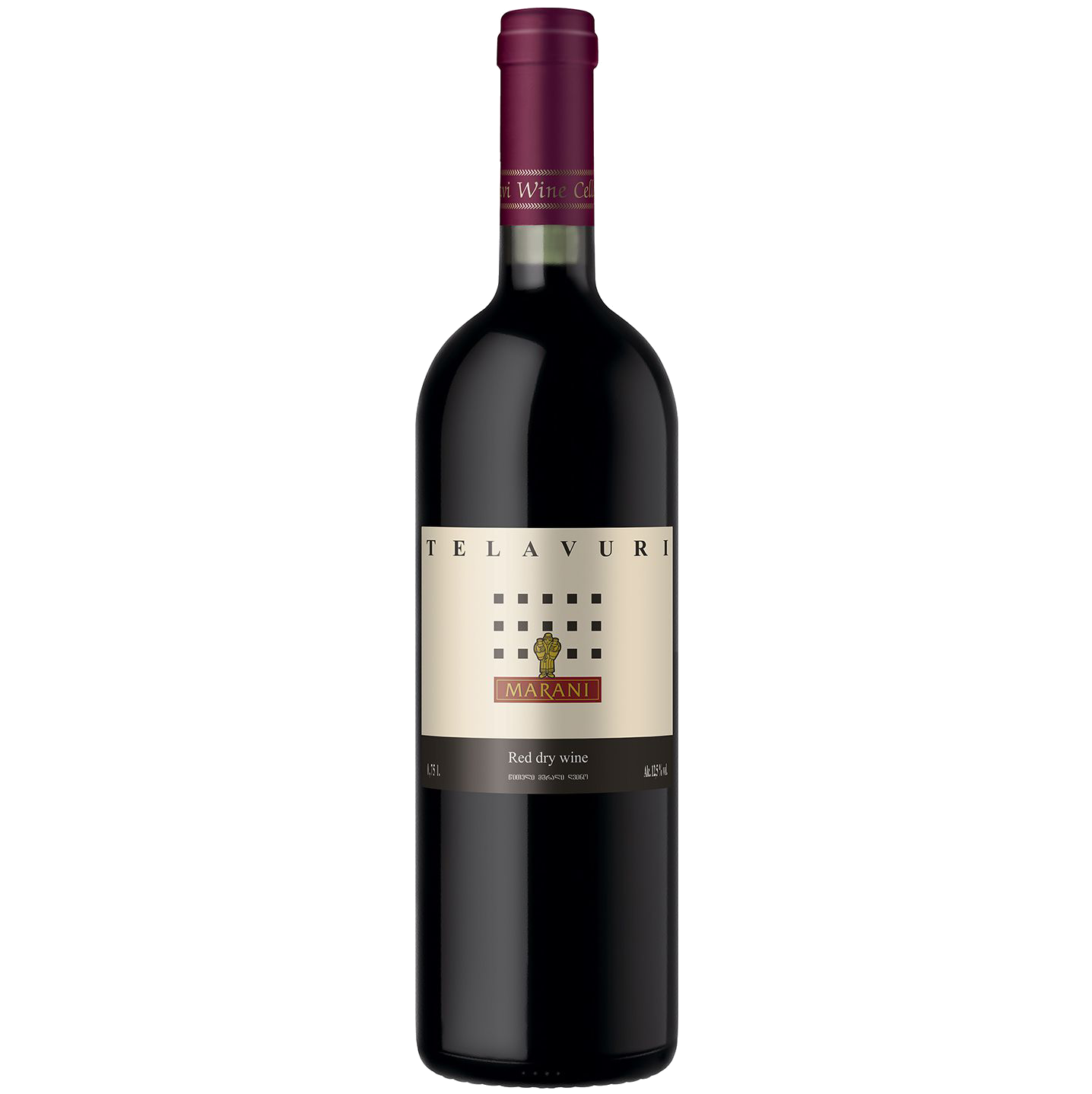 Вино Marani Telavuri, червоне, сухе, 0,75 л (414590) - фото 1