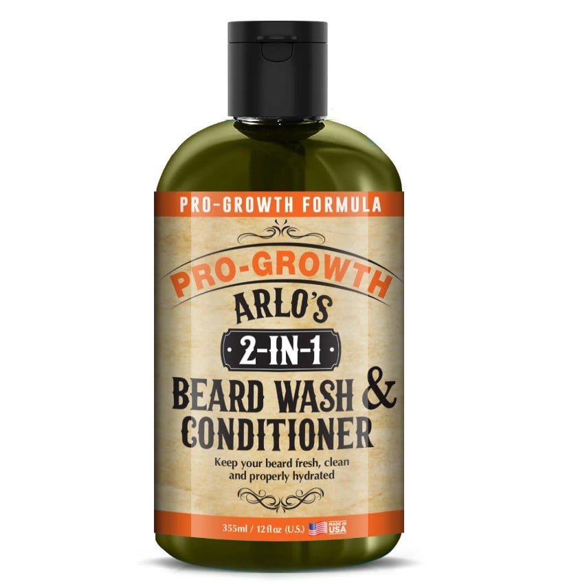 Набор для ухода за бородой Arlo's Pro Growth Formula: 2-in-1 Beard Wash and Conditioner 355 мл + Beard Oil 75 мл - фото 2