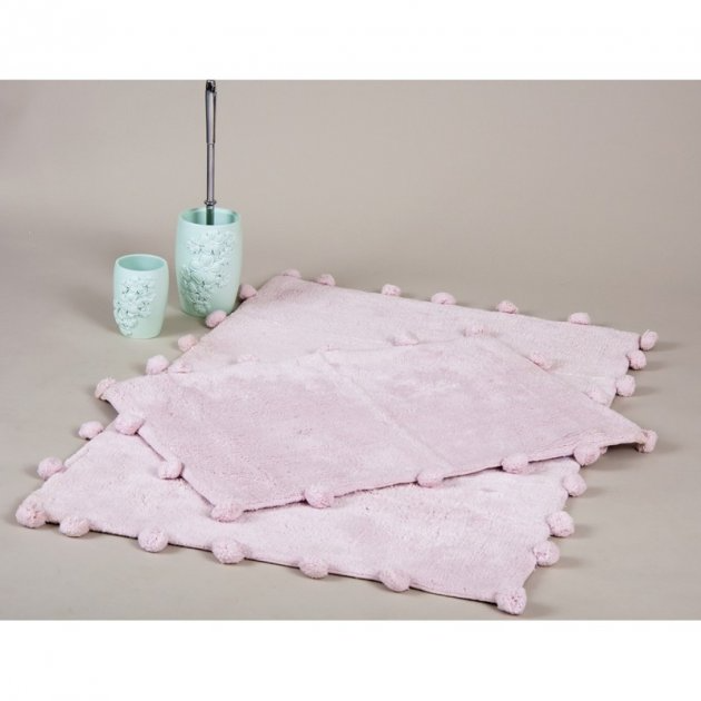 Набор ковриков Irya Alya pembe, 2 шт., розовый (11913986362795) - фото 1
