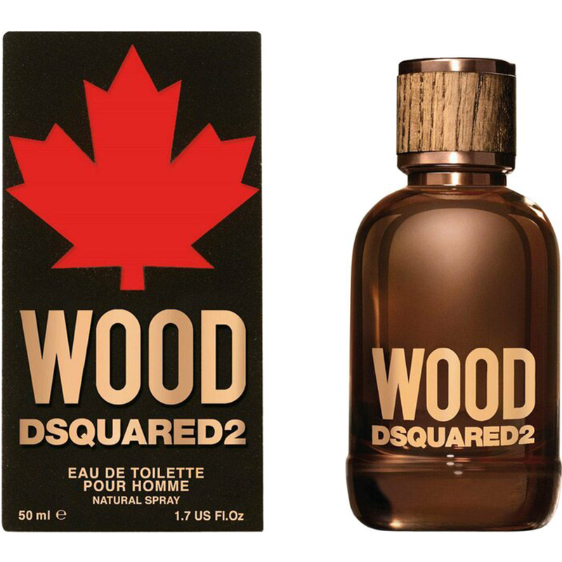 Туалетная вода для мужчин Dsquared2 Wood Pour Homme 50 мл - фото 1