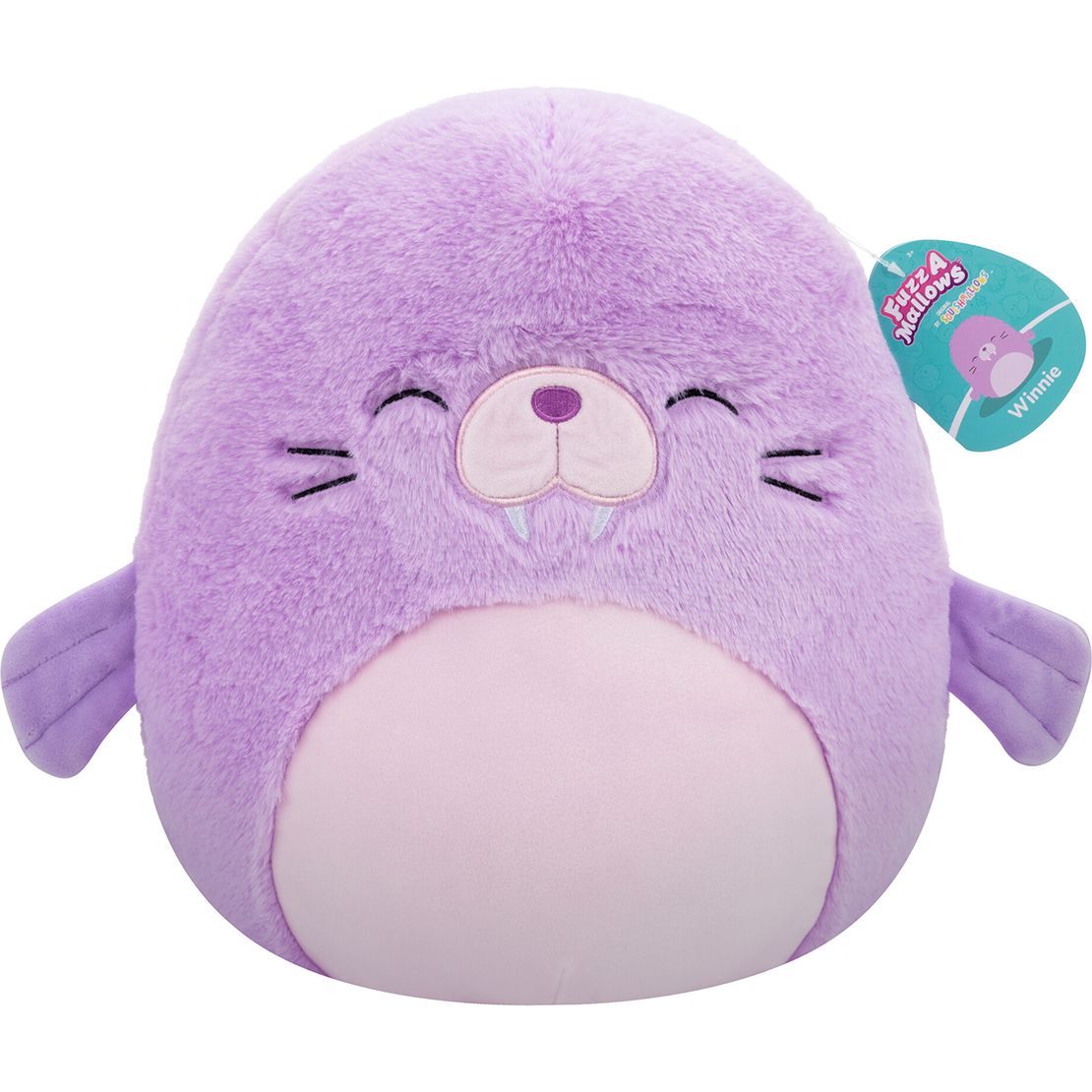 Мягкая игрушка Squishmallows Морж Винни 30 см (SQCR06680) - фото 7