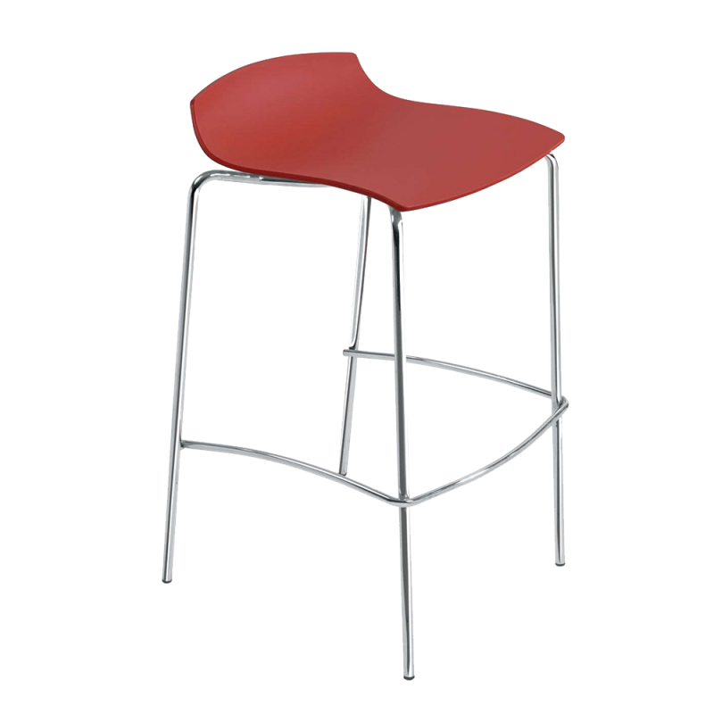 Барний стілець Papatya X-Treme BSS, матовий червоний (4823052300821) - фото 1