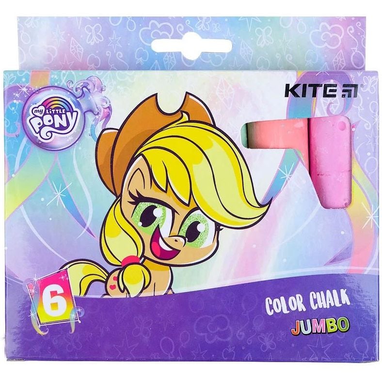 Мел цветной Kite My Little Pony Jumbo 6 шт. (LP21-073) - фото 1