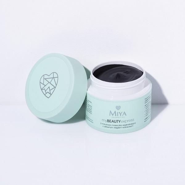 Разглаживающая маска с активным кокосовым углем Miya Cosmetics My Beauty Express 3 Minute Mask 50 г - фото 2