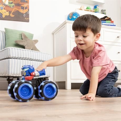 Іграшкова машинка John Deere Kids Monster Treads Оптимус Прайм з великими колесами що світяться (47423) - фото 6