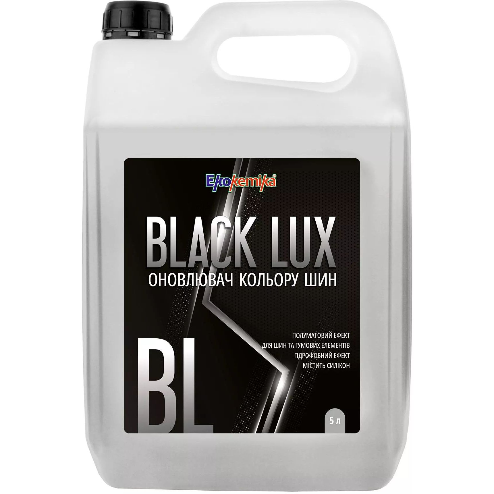 Обновитель цвета шин Ekokemika Pro Line Black Lux, 5 л (780316) - фото 1