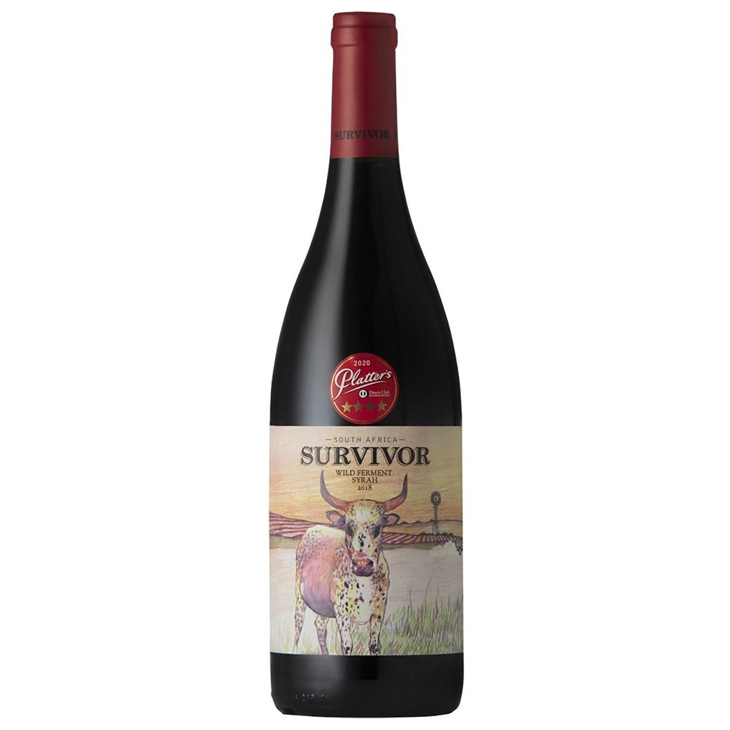 Вино Overhex Wines Survivior Syrah, червоне, сухе, 14,5%, 0,75 л (8000019687918) - фото 1