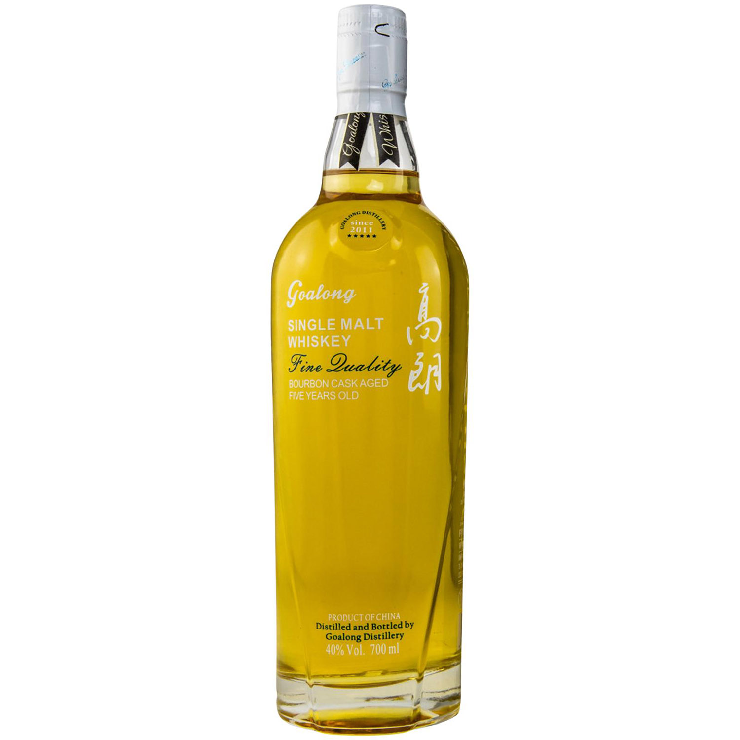 Виски Goalong Fine Quality Bourbon Cask Aged 5 yo Single Malt China Whisky 40% 0.7 л в подарочной упаковке - фото 2