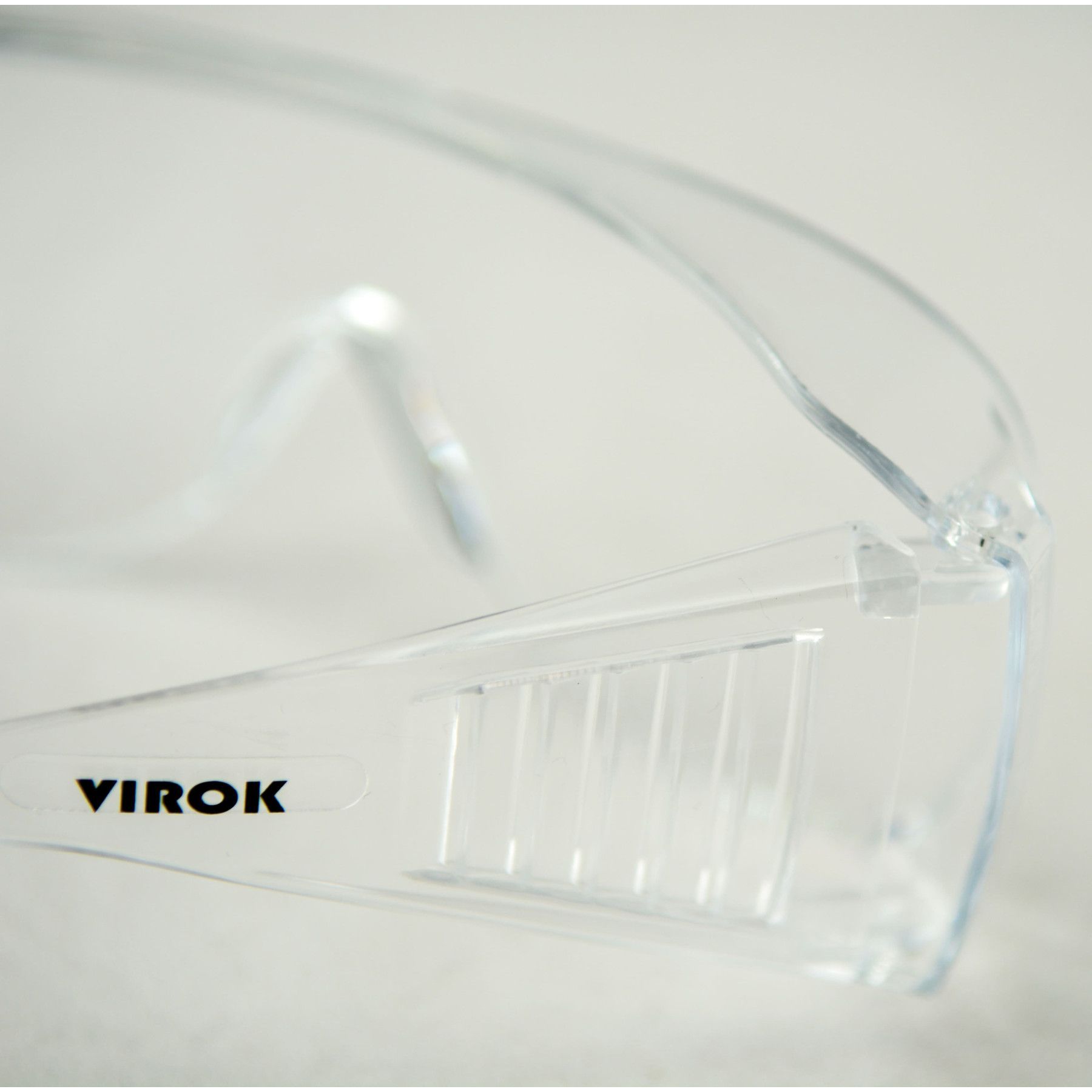Окуляри захисні Virok відкриті полікарбонатні прозорі - фото 2