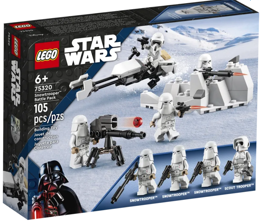 Конструктор LEGO Star Wars Бойовий набір снігових піхотинців, 105 деталей (75320) - фото 2