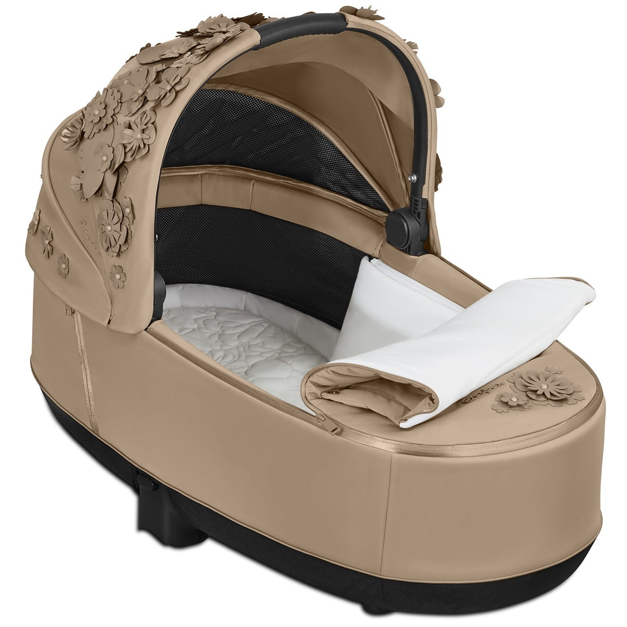 Люлька Cybex Priam Lux Simply flowers mid beige, бежевий (521001347) - фото 4